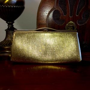 Gold Clutch Purse